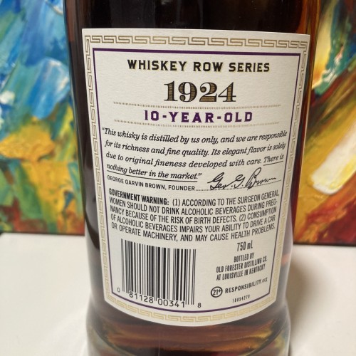 Old Forester 1924 10 Year