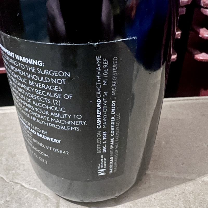 ** HOLIDAY SPECIAL** Hill Farmstead Flora B8 / Flora Pear