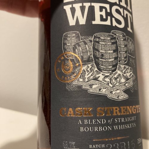 High West Cask Strength Bourbon