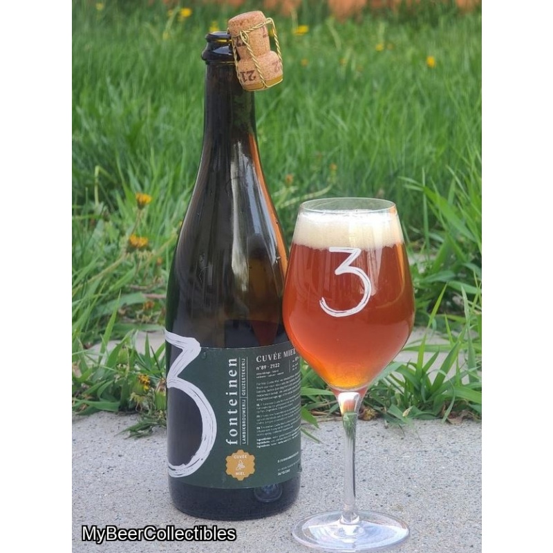 3 Fonteinen - 1x Cuvée Miel (3 Fonteinen honey infused in our coolship + honeycomb macerated lambic) - blend 89 - Latest Release !