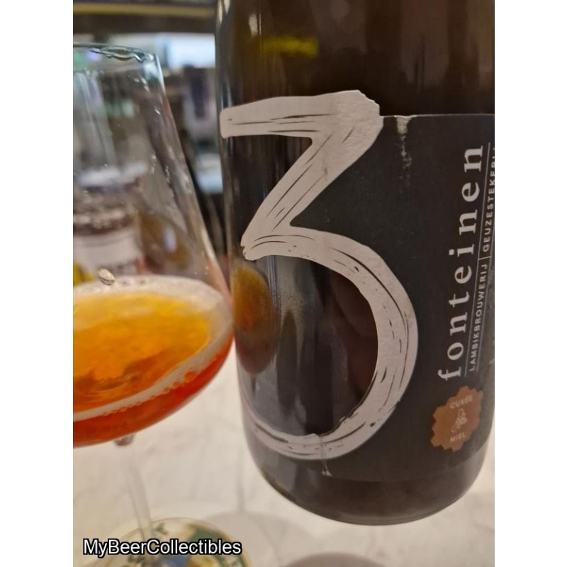 3 Fonteinen - 1x Cuvée Miel (3 Fonteinen honey infused in our coolship + honeycomb macerated lambic) - blend 89 - Latest Release !