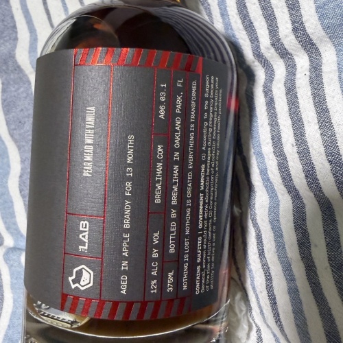 Brewlihan- DPV Aged Apple Brandy Barrels