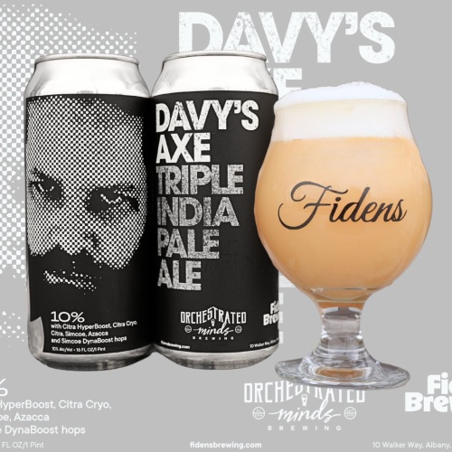 *NEW RELEASE* FIDENS x ORCHESTRATED MINDS Davys Axe TIPA 10% - UT 4.53! *Free Shipping Offers*