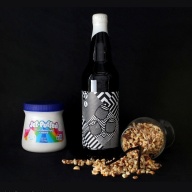 HOMES BREWING Doozie Mallow: Bourbon barrel-aged pastry stout collab with Drafting Table Brewing Company Brewery