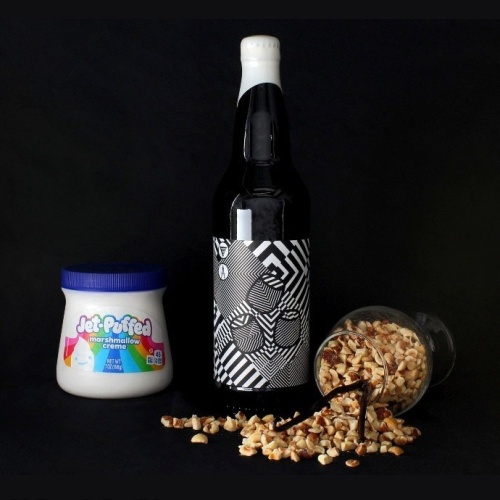 HOMES BREWING Doozie Mallow: Bourbon barrel-aged pastry stout collab with Drafting Table Brewing Company Brewery