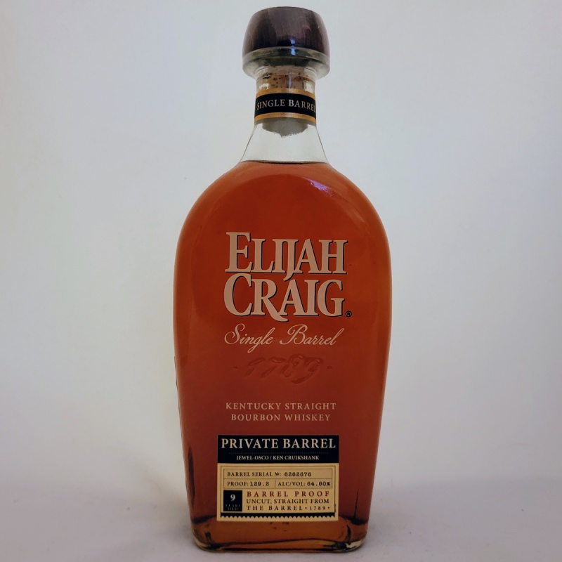Elijah Craig Barrel Proof Private Barrel Store Pick