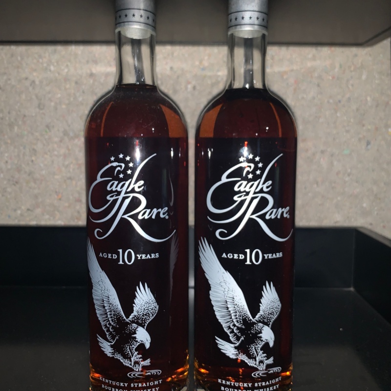 2 bottles of Eagle Rare 10 year bourbon 750ml Sazerac Buffalo Trace