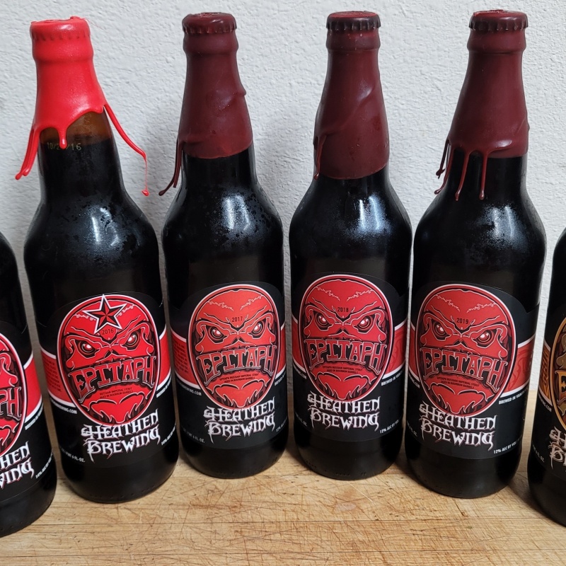 Heathen Brewing Epitaph (7 Bottles), River North Brewing (3 Bottles), Parish Brewing (3 Bottles)