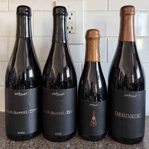 Side Project: Beer:Barrel:Time: 2024 & 2025, Double Barrel Stout Aged in Artifact Bourbon Barrels, Derivation Blend #21