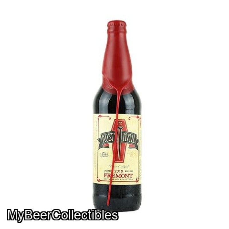 Fremont Brewing The Rusty Nail BOURBON BARREL AGED IMPERIAL STOUT WITH LICORICE AND CINNAMON BARK 2019