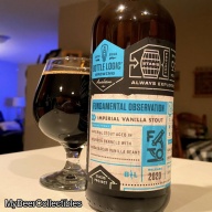 Bottle Logic Fundamental Observation (2020) Imperial Vanilla Stout