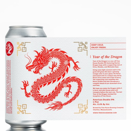 Tree House -- Year of the Dragon DIPA -- Apr 15th