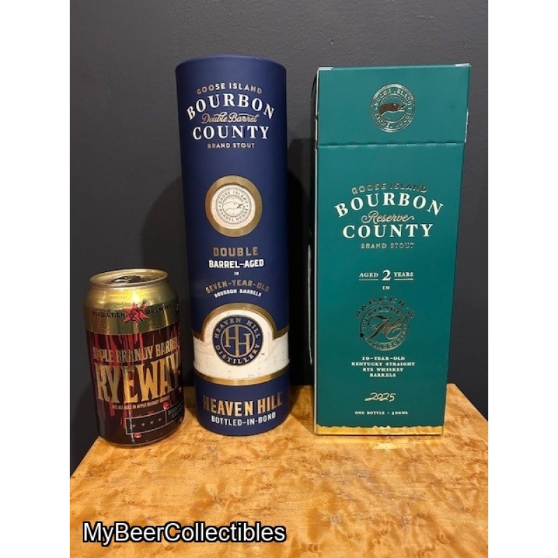 2025 Goose Island Reserve, Double Barrel, & Revolution Apple Brandy Ryeway
