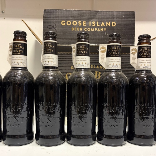Seven Year Vertical of Goose Island Brand Stout