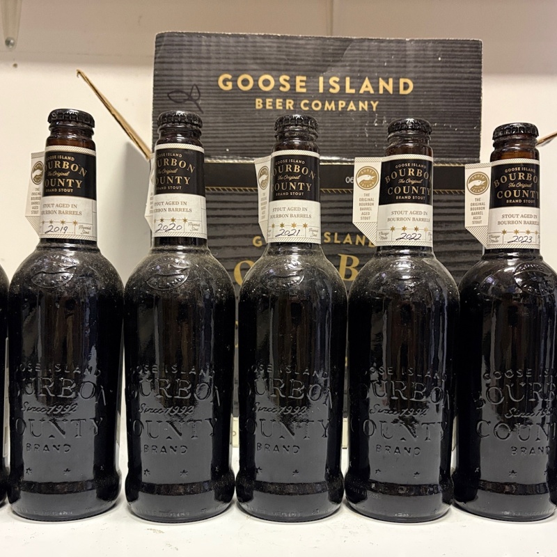 Seven Year Vertical of Goose Island Brand Stout