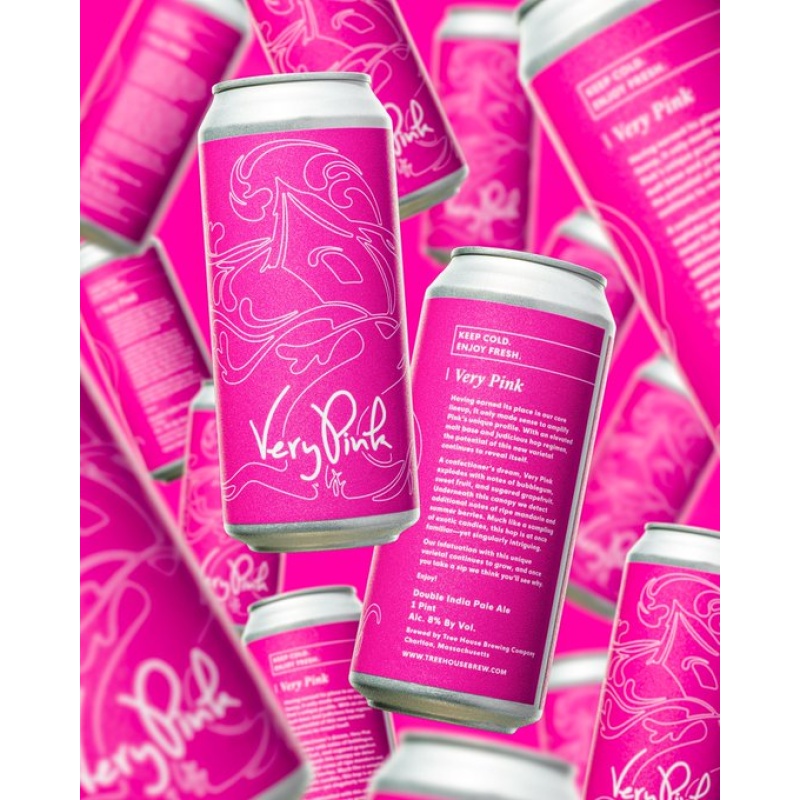 ***1 Can Tree House VERY Pink***