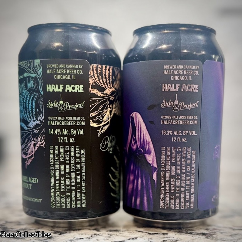 Half Acre / Side Project, Generational Blend 2 and Double Barrel Generational (Half Acre release)