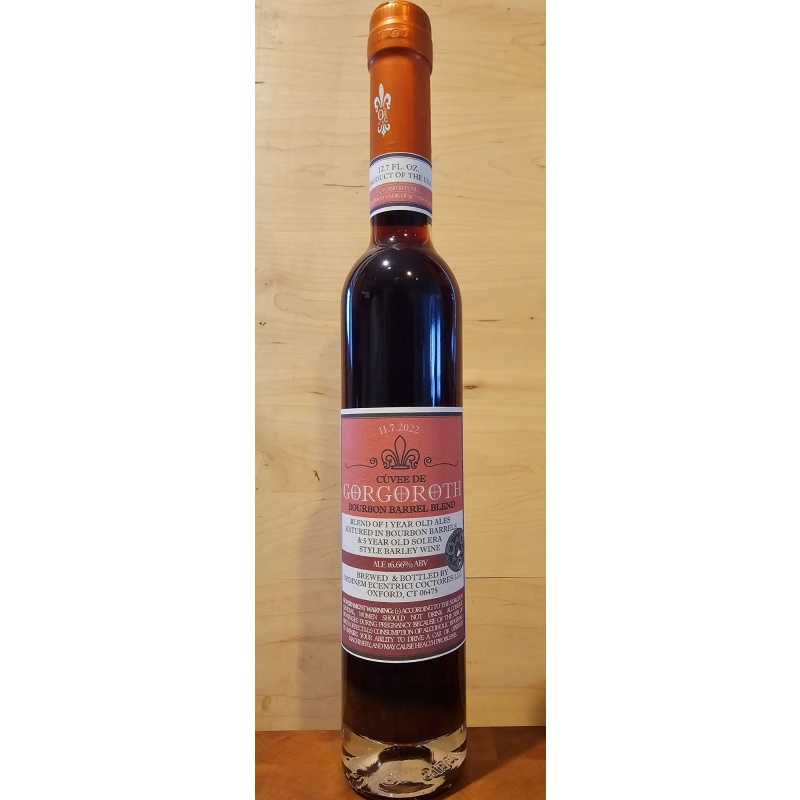 OEC Brewing (Ordinem Ecentrici Coctores) Cuvee De Gorgoroth Bourbon Barrel Blend 11.7.2022