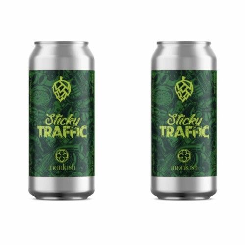 Monkish - Sticky Traffic 4/10/24 (2 cans)