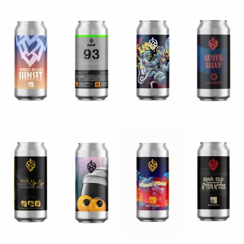 Monkish - Mixed 8 Pack