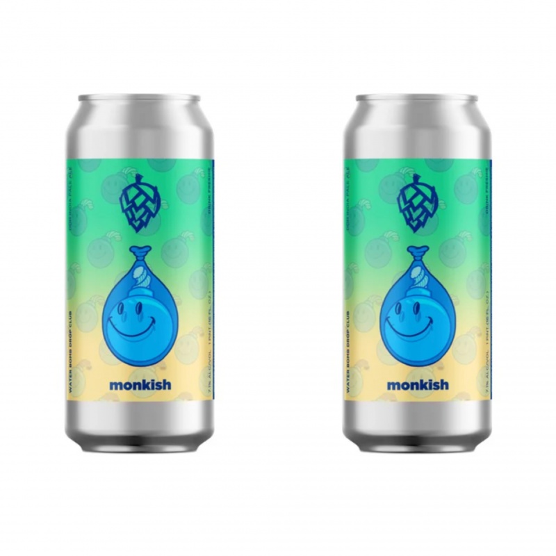 Monkish - Water Bomb Drop Club (2 cans)