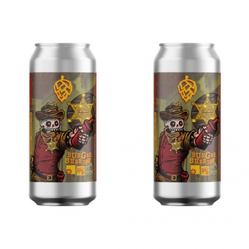 Monkish / Highland Park - Burger Sheriff (2 cans)