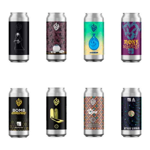 Monkish - Mixed 8 Pack