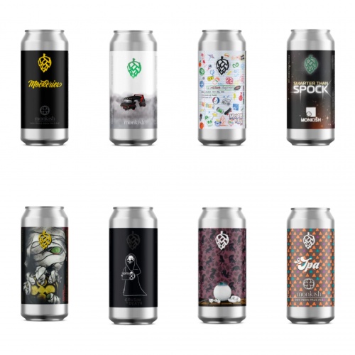 Monkish - Mixed 8 Pack