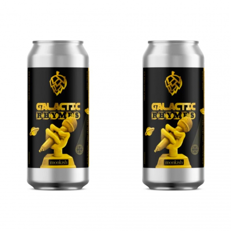 Monkish - Galactic Rhymes (2 cans)