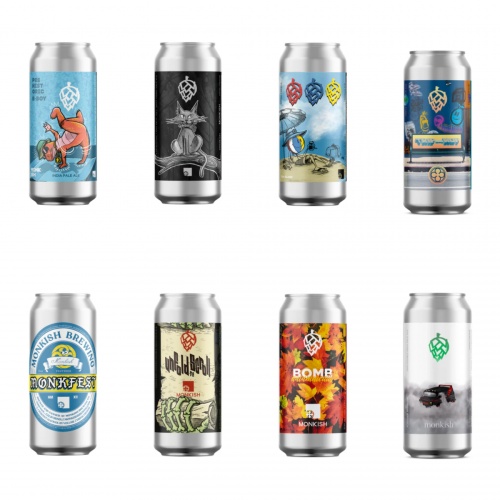 Monkish - Mixed 8 Pack