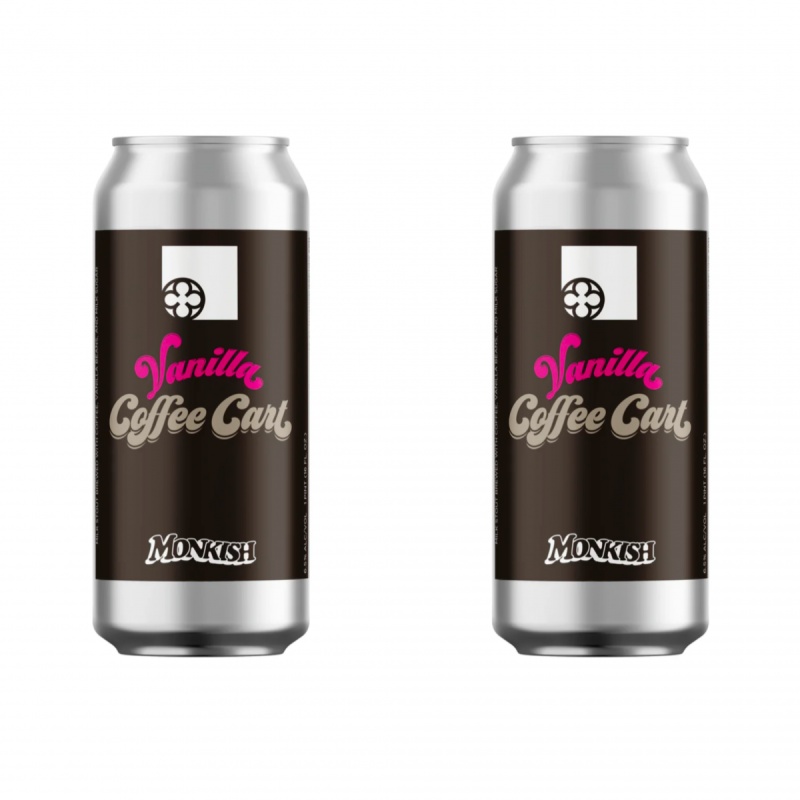 Monkish - Vanilla Coffee Cart (2 cans)