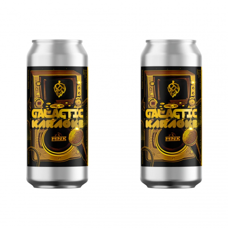 Monkish - Galactic Karaoke (2 cans)