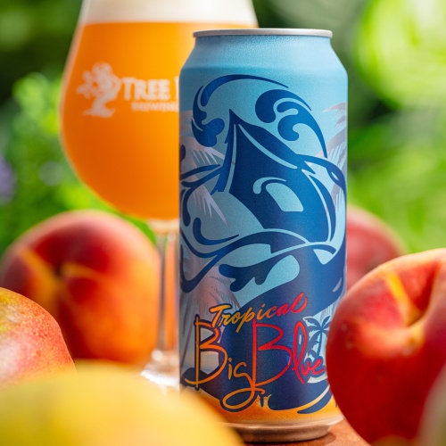 Tree House -- Tropical Big Blue [8.4% DIPA Mosaic Hops w. Peach Guava Mango] -- Aug 27th 2026