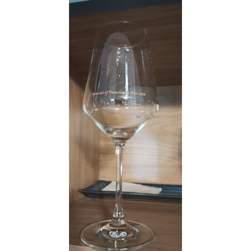 Hill Farmstead FOFA 2018 Stemmed Glass Orange