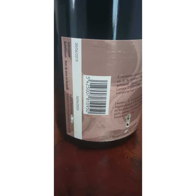 1 bottle (75cl) of 3F Hommage 2015