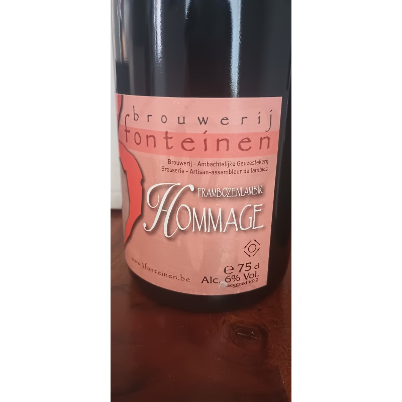 1 bottle (75cl) of 3F Hommage 2015