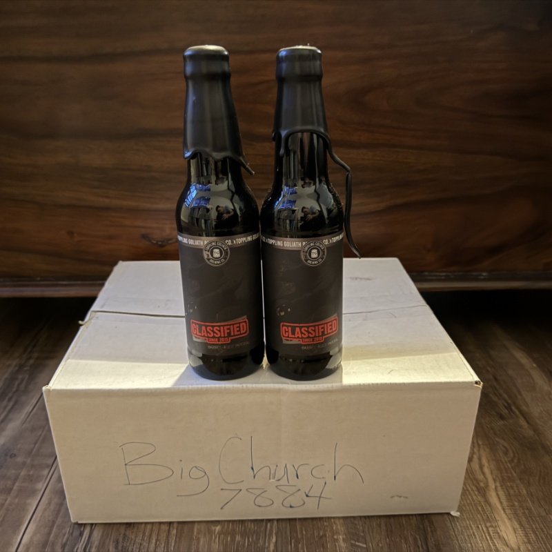 Toppling Goliath SR-71 Classified 2015 and 2018 (both 12oz)