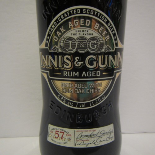 Innis & Gunn Rum Aged Scotch Ale 2017, 12 oz bottle