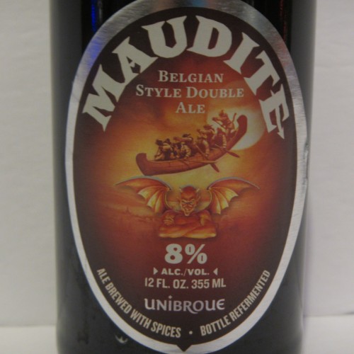 Unibroue Maudite 2017 Belgian Dubbel, 12 oz bottle