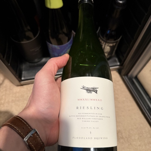 750ml Riesling MMXXI/MMXXII by Floodland 2023 + 750ml Muscat MMXXI by Floodland 2022 for AndyNg