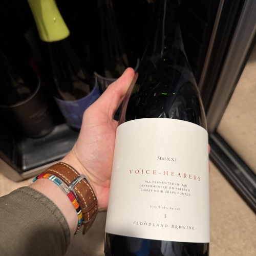 750ml Voice-Hearers MMXXI by Floodland -- Bottled March 31, 2022