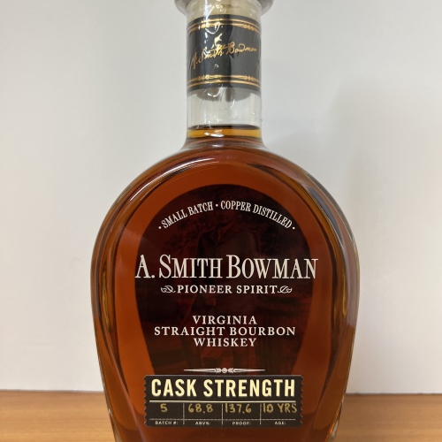 A Smith Bowman Cask Strength Batch 5 - 10yr - 137.6 Proof / ASBCS