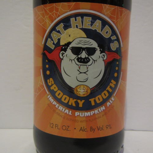 Fat Head's 2016 Spooky Tooth Imperial Pumpkin Ale, 12 oz bottle