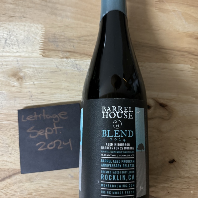 Moksa - Barrel House Blend