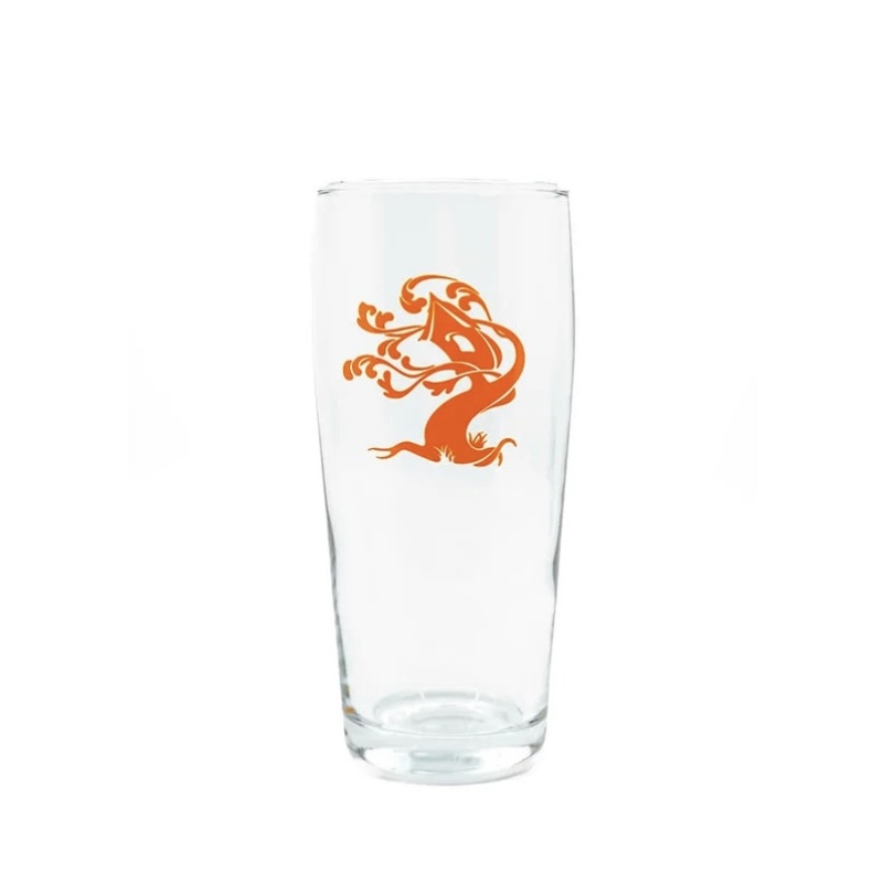 Tree House Orange Willi Pint Glass New