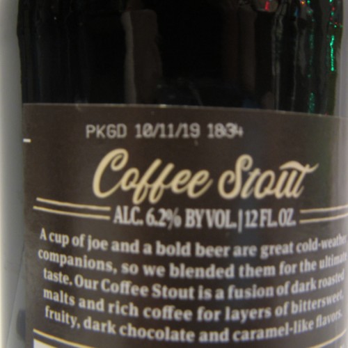 Sierra Nevada 2019 Coffee Stout, 12 oz bottle