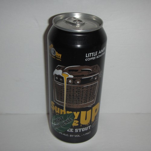 Pizza Boy Sunny Side Up Mint Chocolate Coffee Stout 2017, 16 oz can (retired)