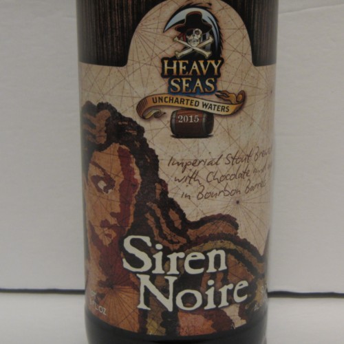 Heavy Seas Uncharted Waters Siren Noire Stout 2015, 22oz bottle