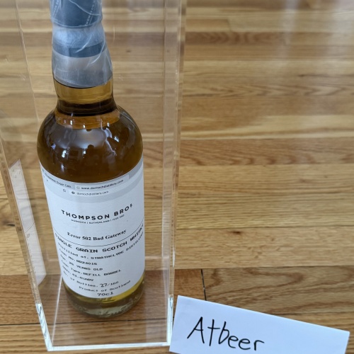 THOMPSON BROs 28 YEARS OLD Scotch (27 of 160)- Ghost Distillery!