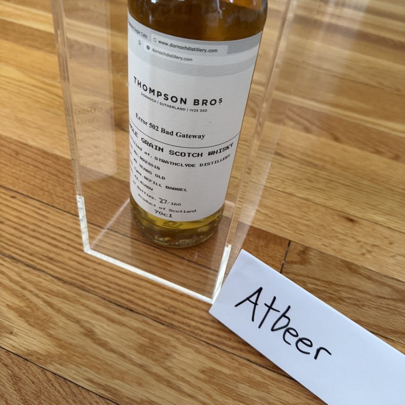 THOMPSON BROs 28 YEARS OLD Scotch (27 of 160)- Ghost Distillery!